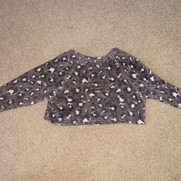 Cozy Kids Pajamas in Pink and Gray justice - Picture 5 of 7